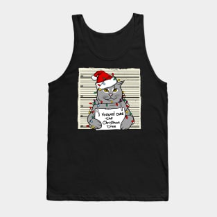 Christmas Cat Tank Top